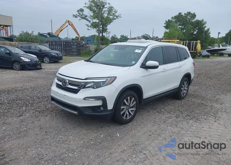 2022 Honda Pilot 2Wd Ex-L from USA, damaged, VIN 5FNYF5H5XNB016293